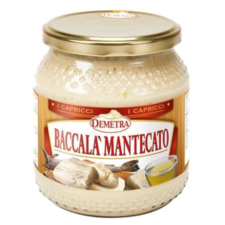 BACCALA' MANTECATO 'DEMETRA' VASO ML.580